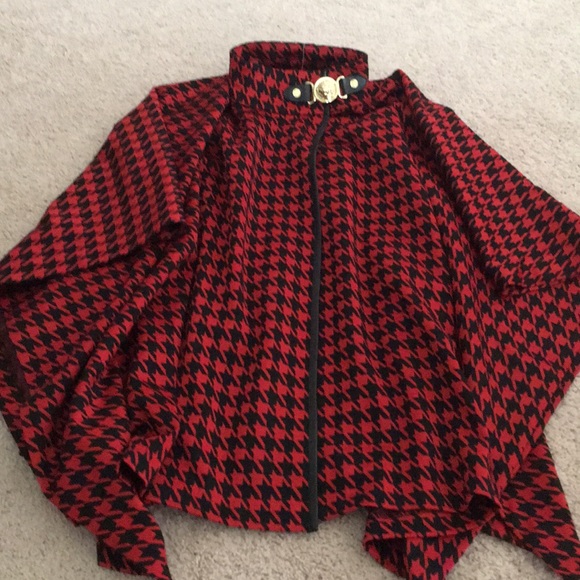 Anne Klein Jackets & Blazers - Anne Klein Black/Red Jacket